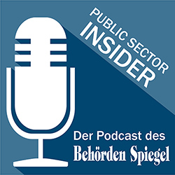 Logo of the Public Sector Insider Podcast of the Behörden Spiegel